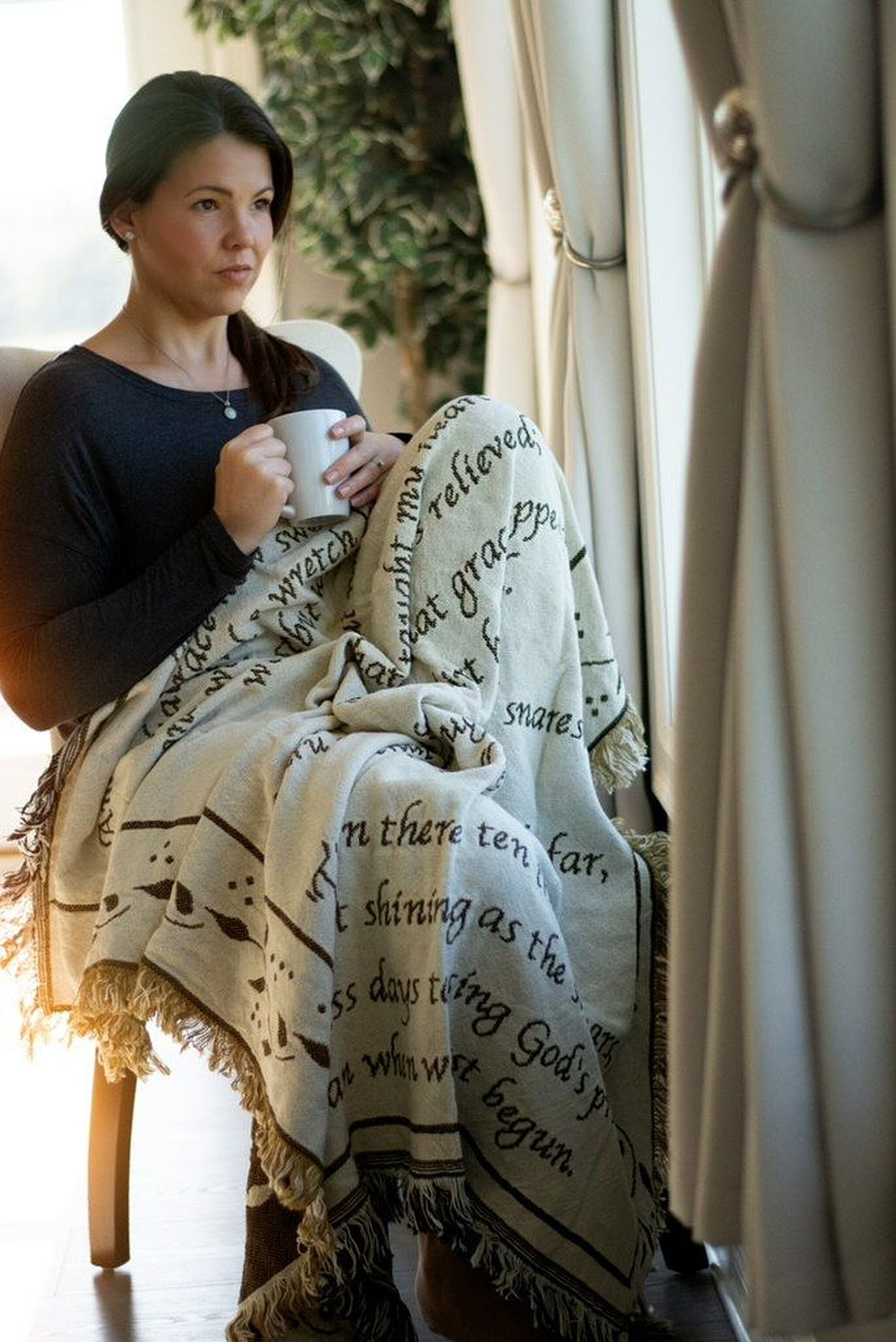 Amazing Grace Sympathy Blanket
