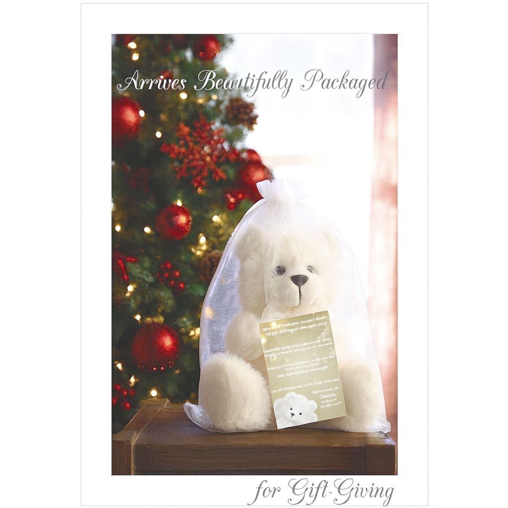 Christmas Angel Bear - Christian Gift for Child, Grandchild, Niece, Nephew, or Godchild.