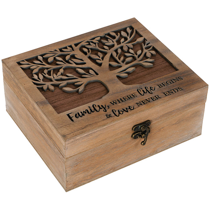 Love Never Ends Memorial Keepsake Box