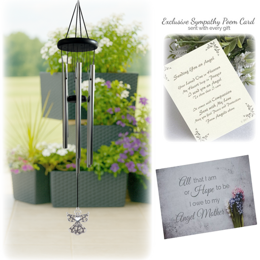 Loss of Mother Memorial Windchimes Sympathy Gift