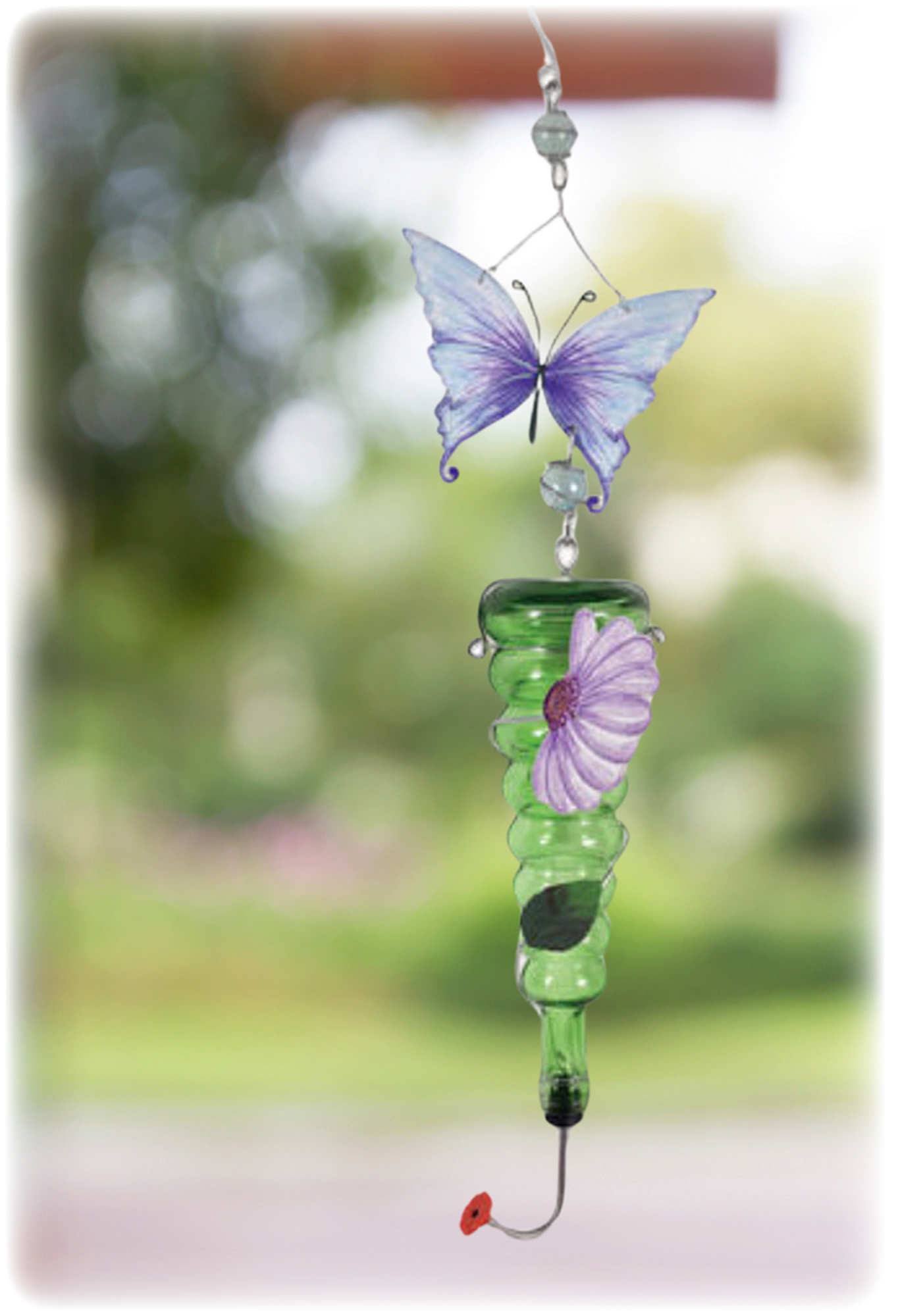 Mother's Day Gift Idea - Glass Hummingbird Feeder
