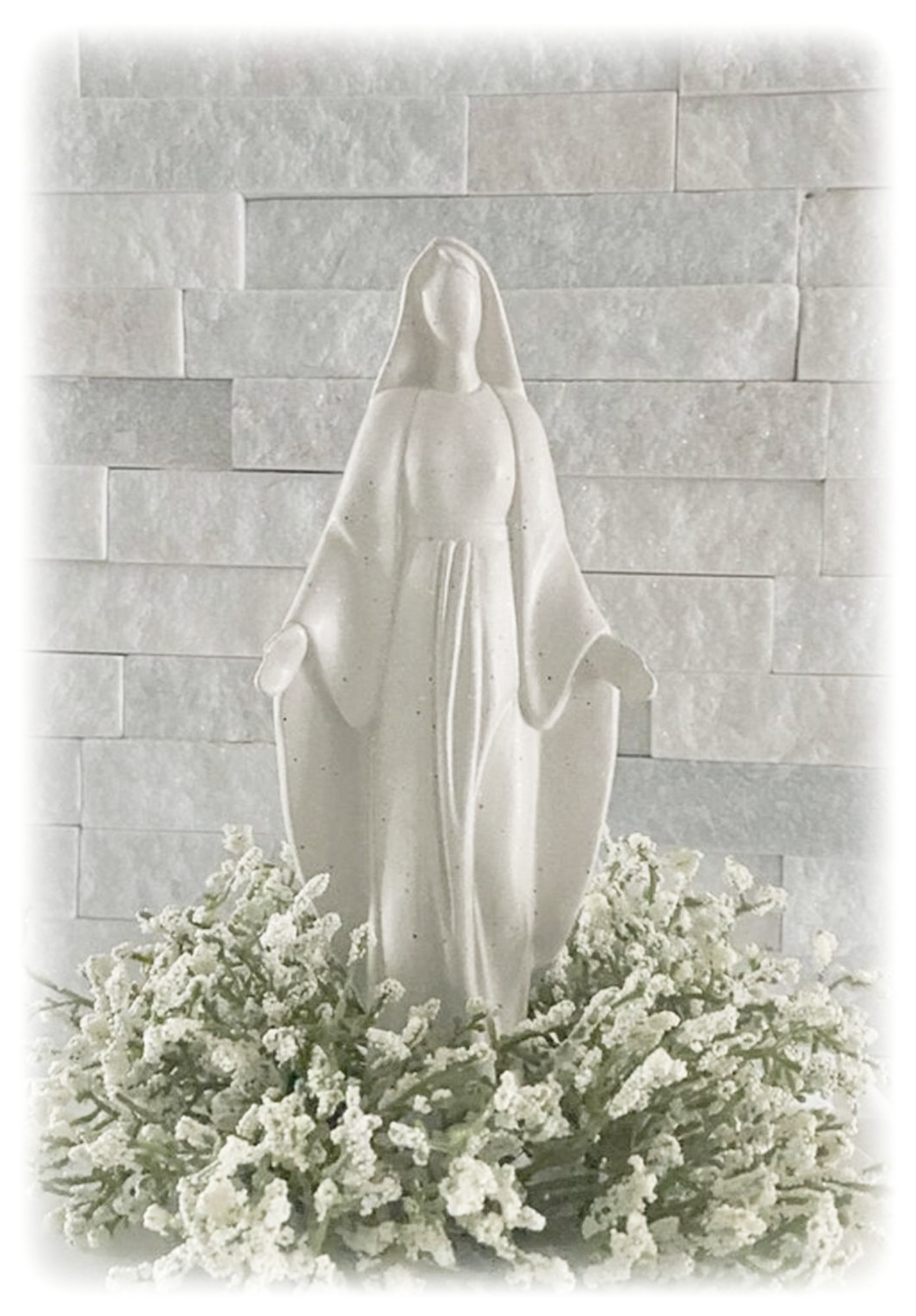 Virgin Mary Statue Sympathy Gift, Religious Memorial Gifts