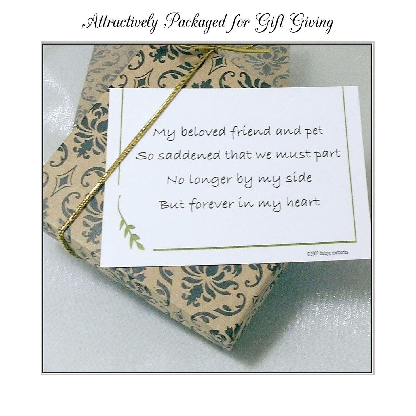 Loss of Pet Memorial Locket Necklace