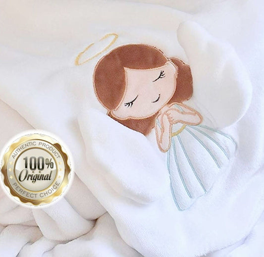 Sympathy Gift for Grieving Child, Angel Blanket with Wings for Kids