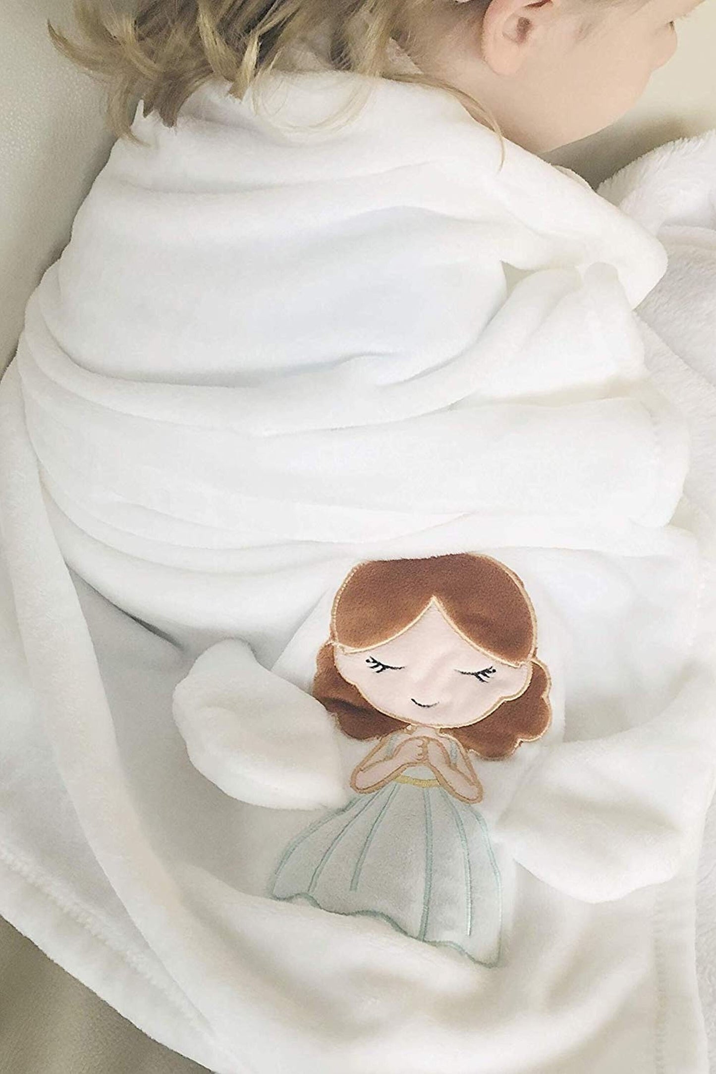 Sympathy Gift for Grieving Child, Angel Blanket with Wings for Kids - FREE SHIPPING