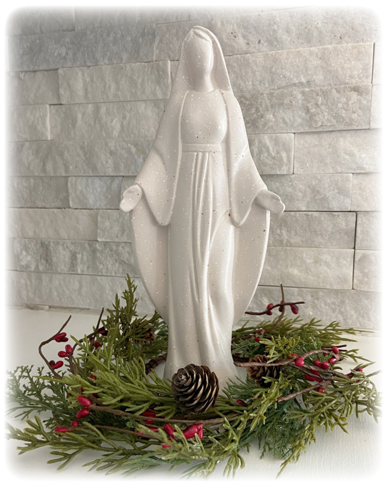 Virgin Mary Statue Sympathy Gift, Religious Memorial Gifts