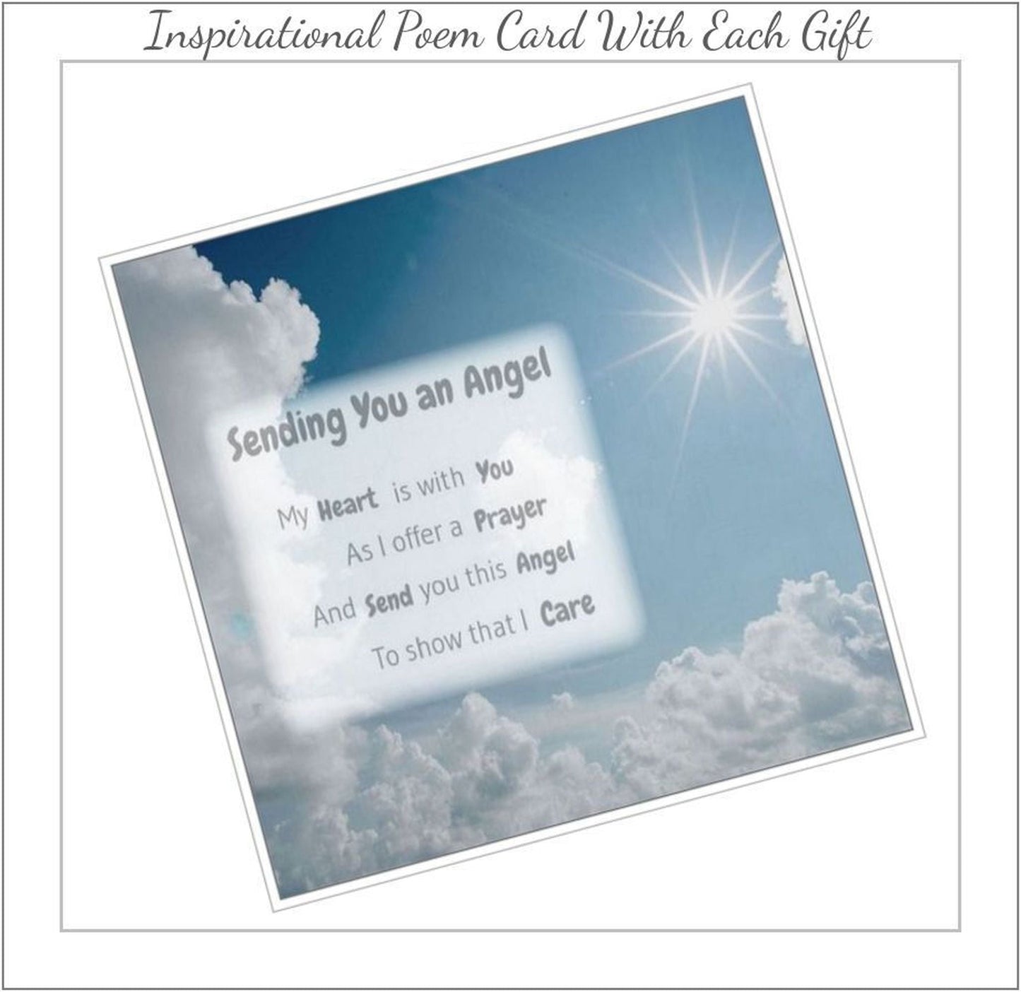 Children's Sympathy Gift Set, Angel Bear and Story Book
