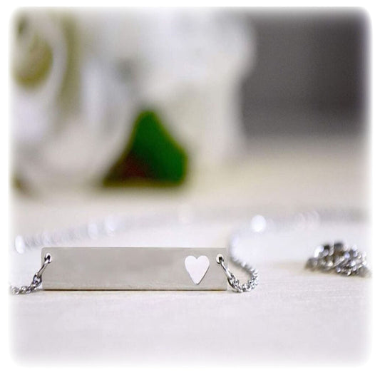 I Have You In My Heart Memorial Necklace Sympathy Gift