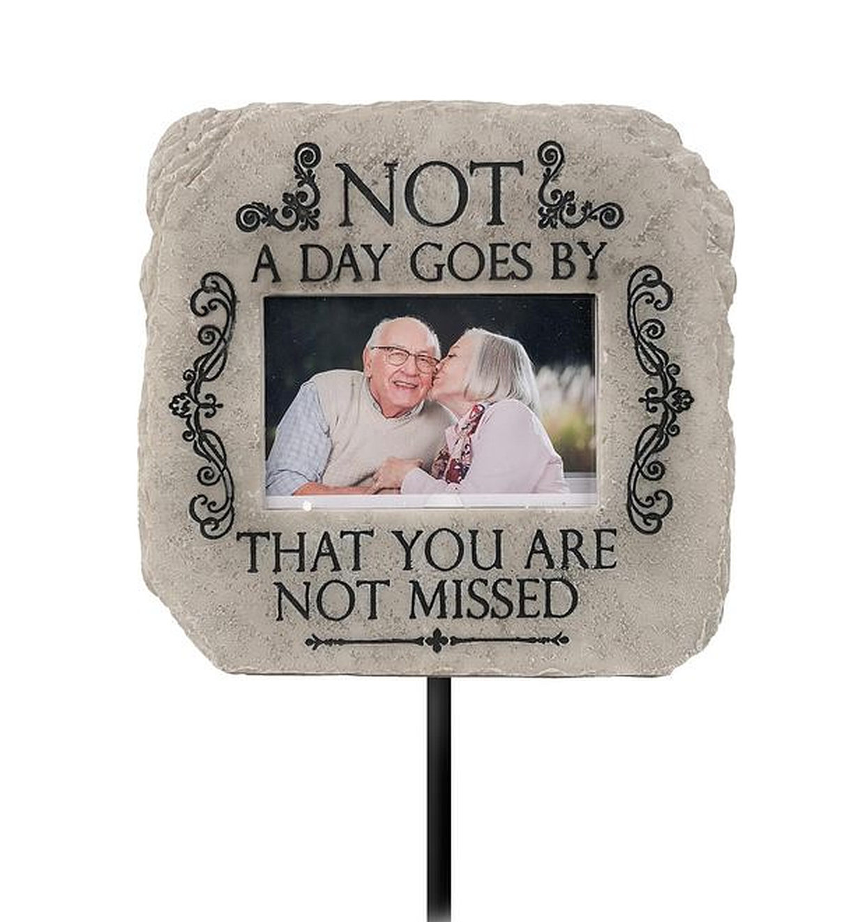 Memorial Garden Stake Sympathy Gift - "You Are Missed"