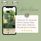 In Angels Arms - Angel Wings Memorial Wind Chime Sympathy Gift