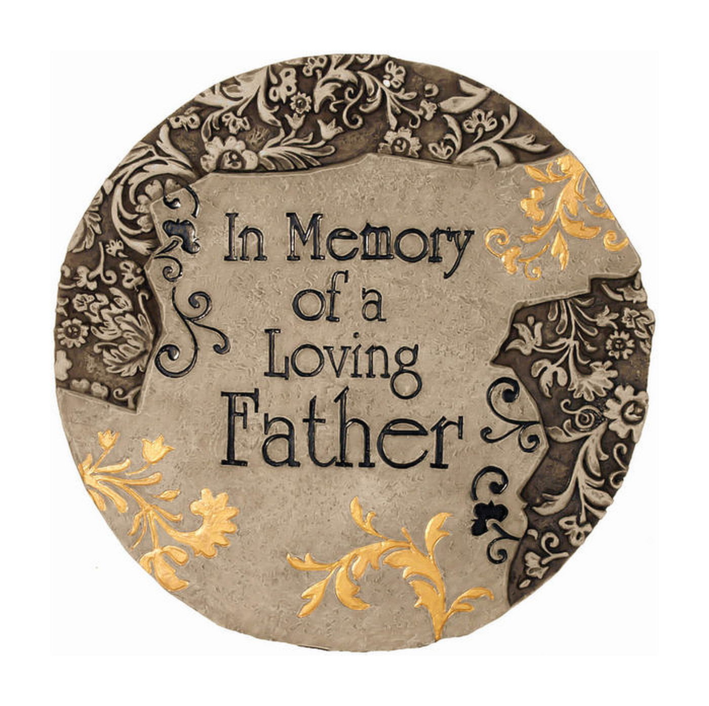 Memorial Garden Stone - "In Memory of a Loving Father"