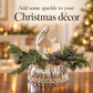 Evergreen Christmas Wreath for Nativity Candleholder, Cupboard Doors, Windows, Centerpieces, Candles