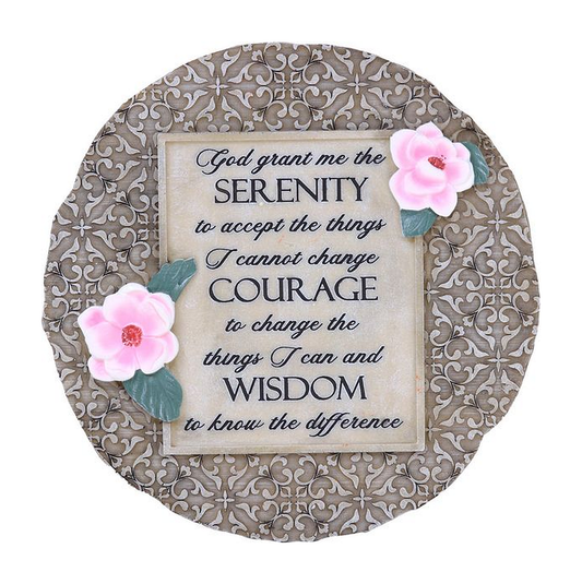 Memorial Garden Stone - "Serenity Prayer"