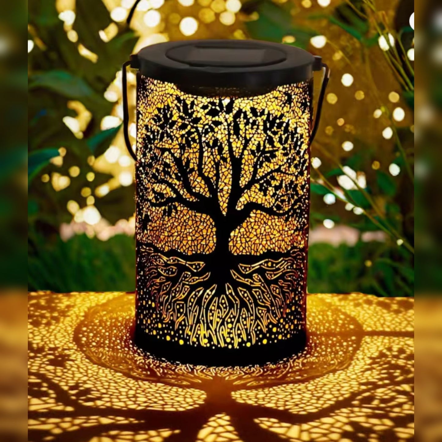 Tree of Life Memorial Solar Lantern