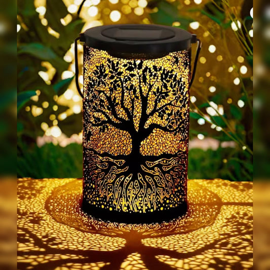 Tree of Life Memorial Solar Lantern