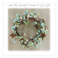 Accent Wreath with Vintage Stars for Statues, Lanterns, or Home Decor