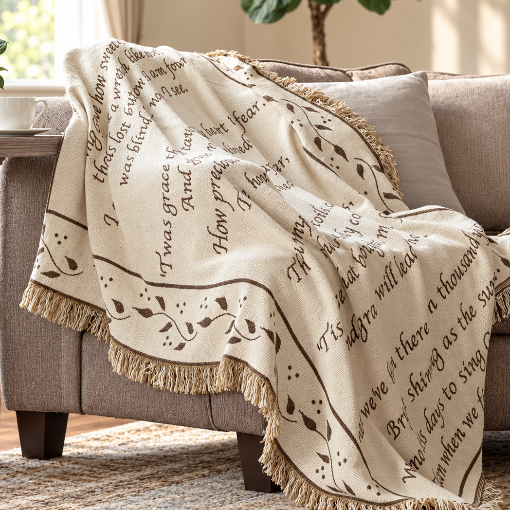 Amazing Grace Sympathy Blanket