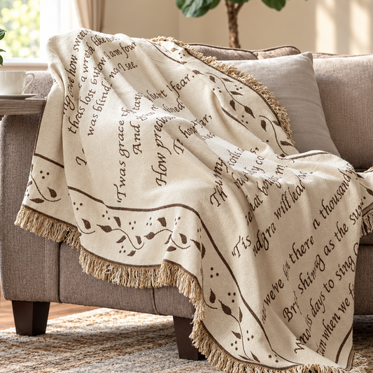 Amazing Grace Sympathy Blanket