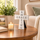 Amazing Grace Memorial Cross Sympathy Gift with Personalized Card