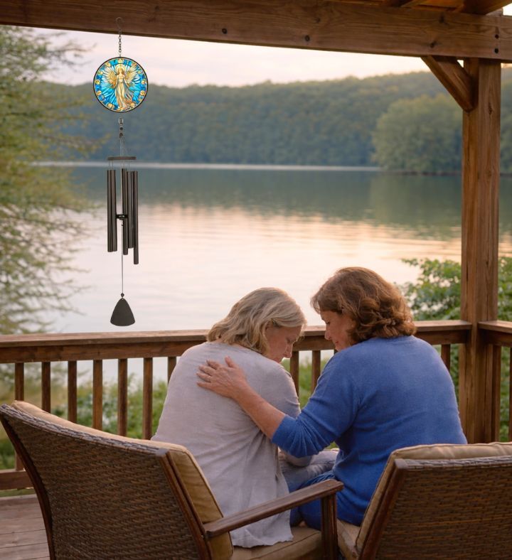 Loss of Mother Memorial Windchimes Sympathy Gift