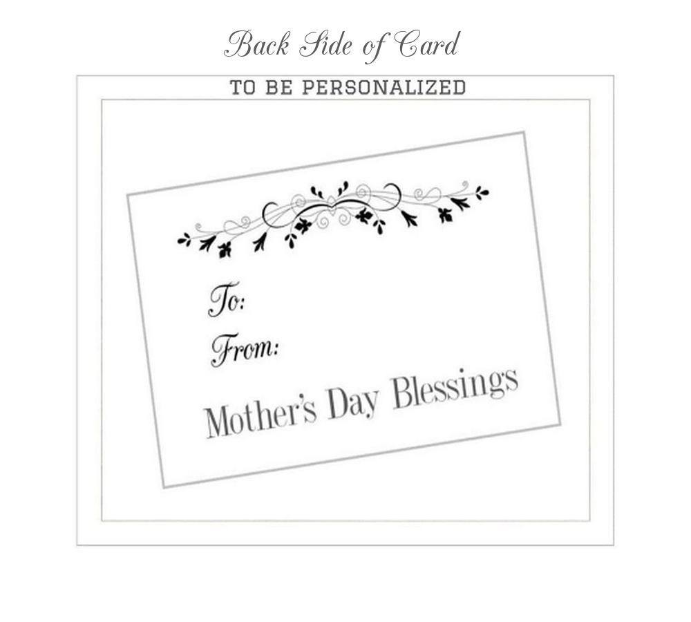 Mom Gift Idea, Solar Angel Statue with "Angel Mother" Card and Refrigerator Magnet