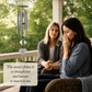 Cardinal Windchime Sympathy Gift