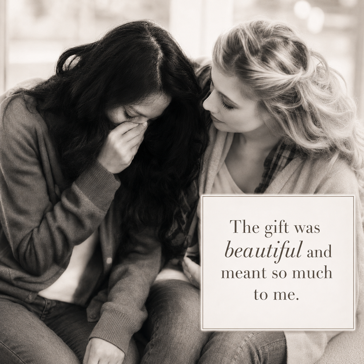 Memorial Cross Sympathy Gift - Faith & Comfort Keepsake Gift