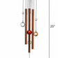 Pet Sympathy Gift Cremation Wind Chime with Small Heart Urn for Ashes