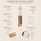 Memorial Wind Chime – Vintage Sympathy Gift for Loss of a Loved One