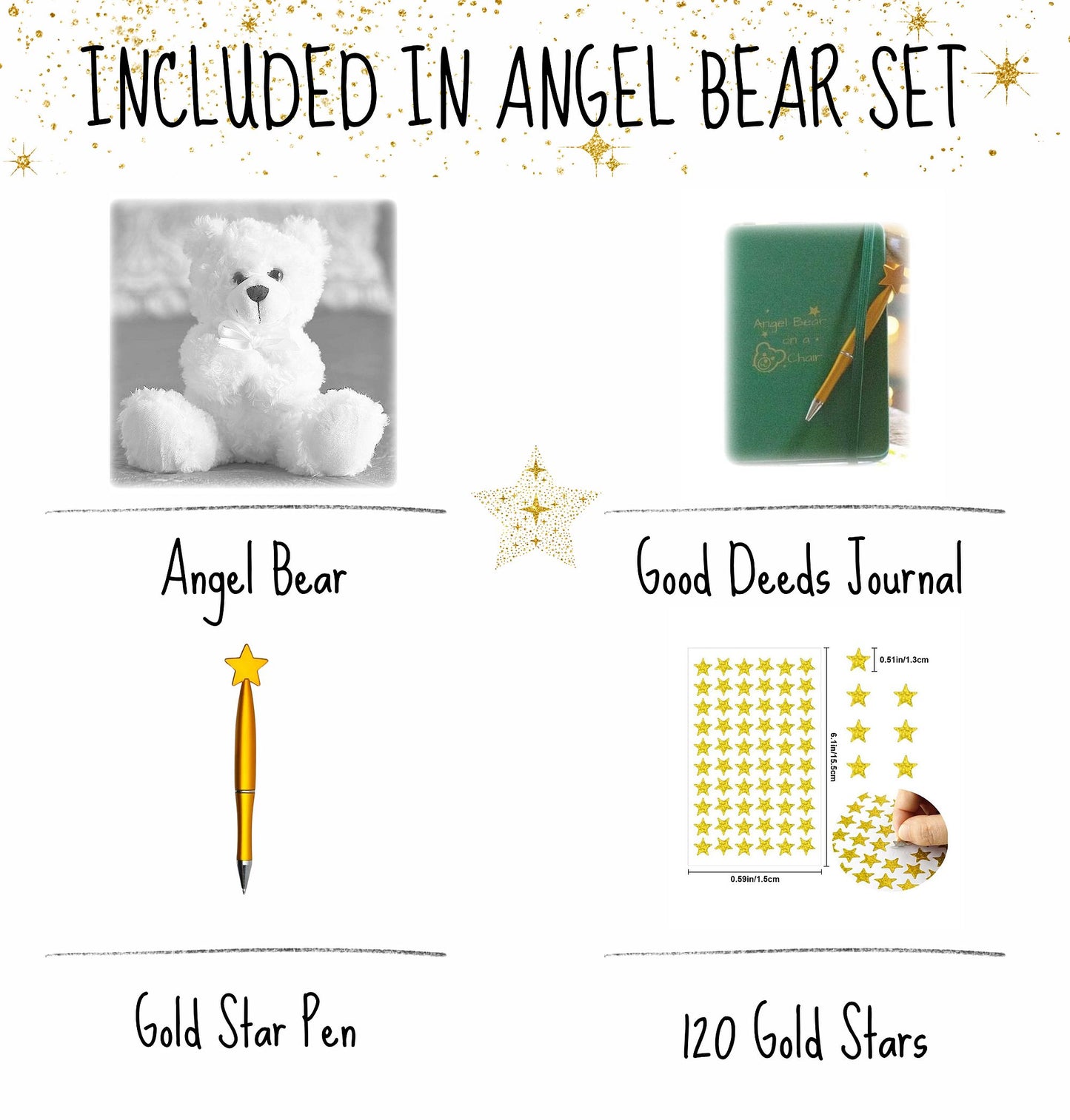 Angel Bear on a Chair - Christian Alternative to Elf ...