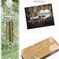 Loss of Father Memorial Windchimes Sympathy Gift with Magnet