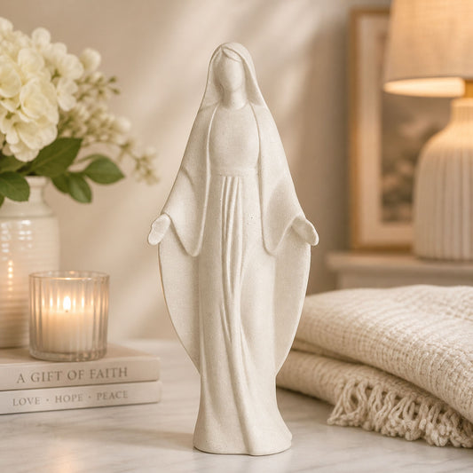 Blessed Mother Memorial Statue – Sympathy Gift of Comfort & Remembrance