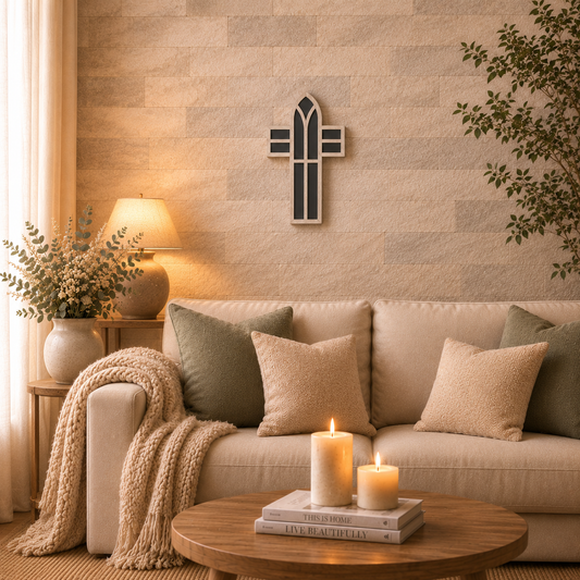 Memorial Cross Sympathy Gift - Faith & Comfort Keepsake Gift