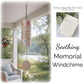 Memorial Wind Chime – Butterfly & Flowers Sympathy Gift