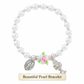 Girls First Communion Gift Set with Prayer Book, Rosary, Bracelet, Cross, Card and Optional Satin Purse