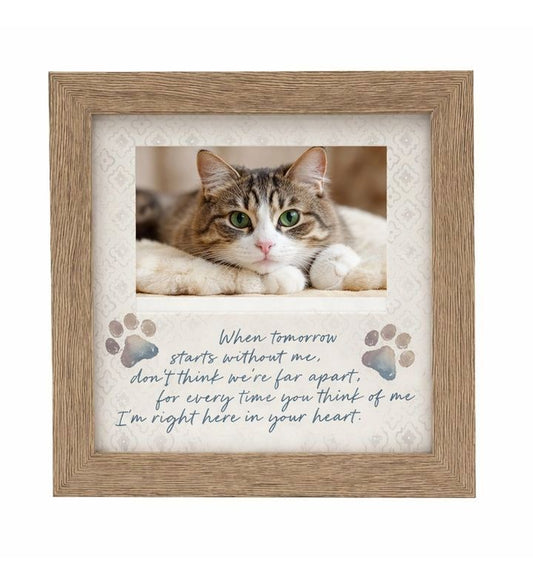 Pet Memorial Frame Sympathy Gift, Pet Loss Gifts for Passing of a Faithful Friend