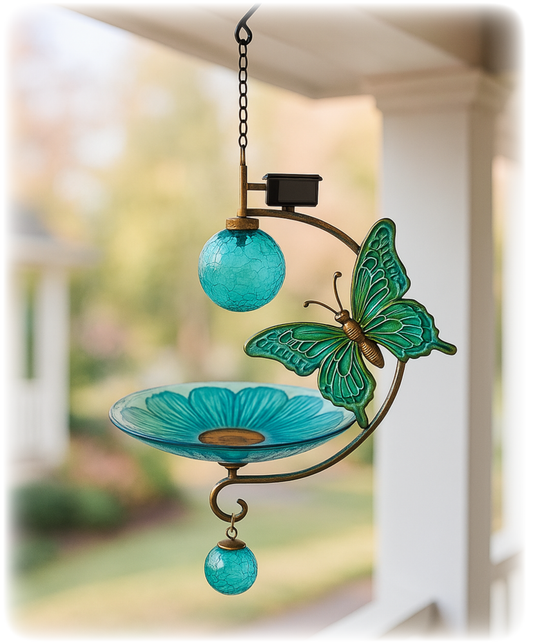 Solar Birdfeeder Gift Idea for Mother's Day