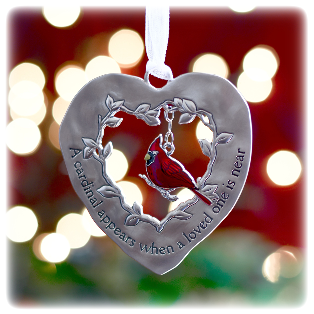 Cardinal Ornament Memorial Gift