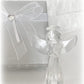 Crystal Angel Statue Sympathy Gift with Condolences Card
