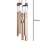 Heart and Butterfly Memorial Wind Chime Sympathy Gift
