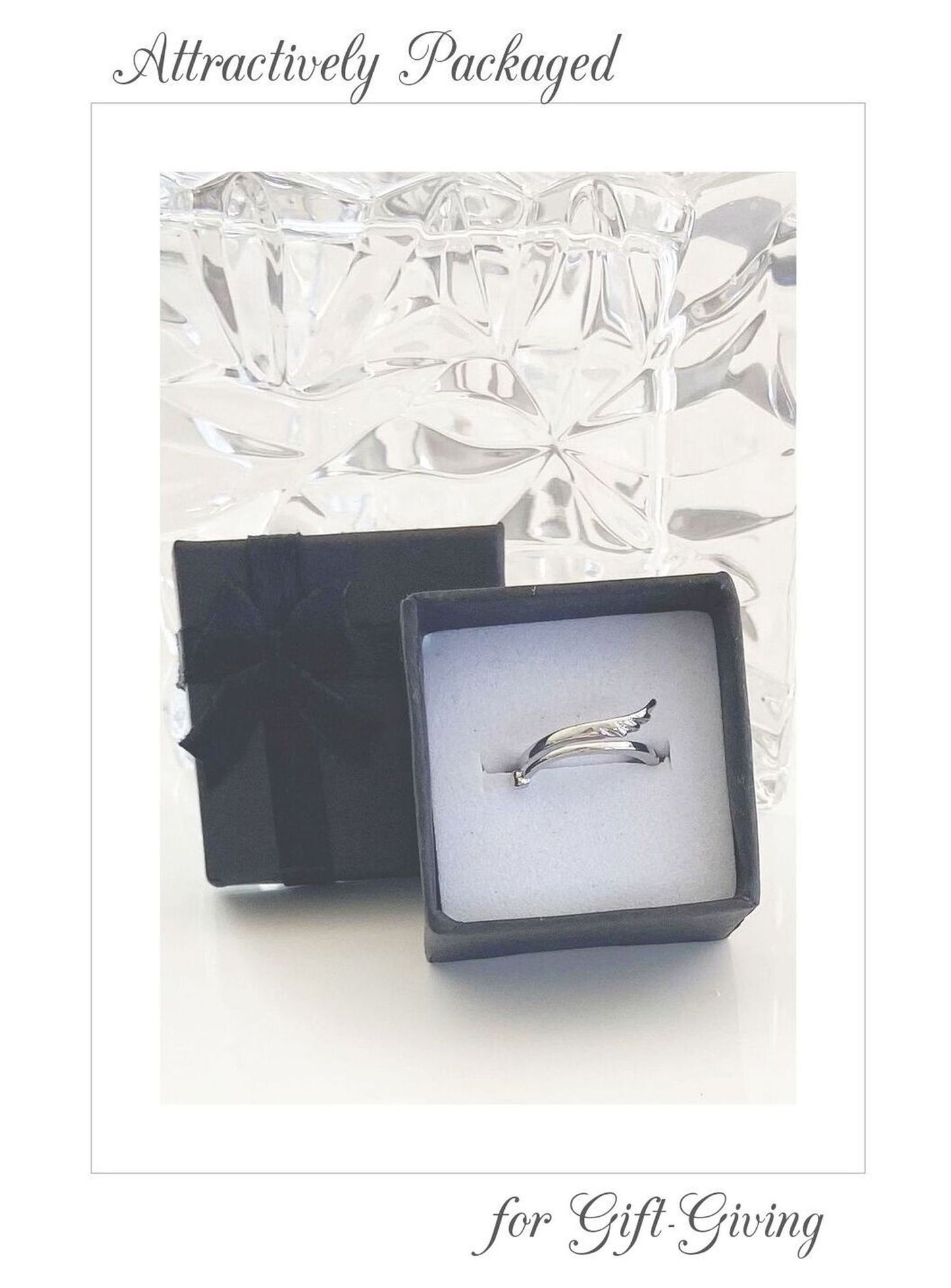 Memorial Ring With Condolences Card, Sorry for Your Loss Sympathy Gift