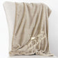 Christmas Memorial Sympathy Gift Blanket, Super Soft Embroidered Plush