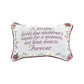 Tapestry Pillow for Mom's Birthday with "Angel Mother" Refrigerator Magnet