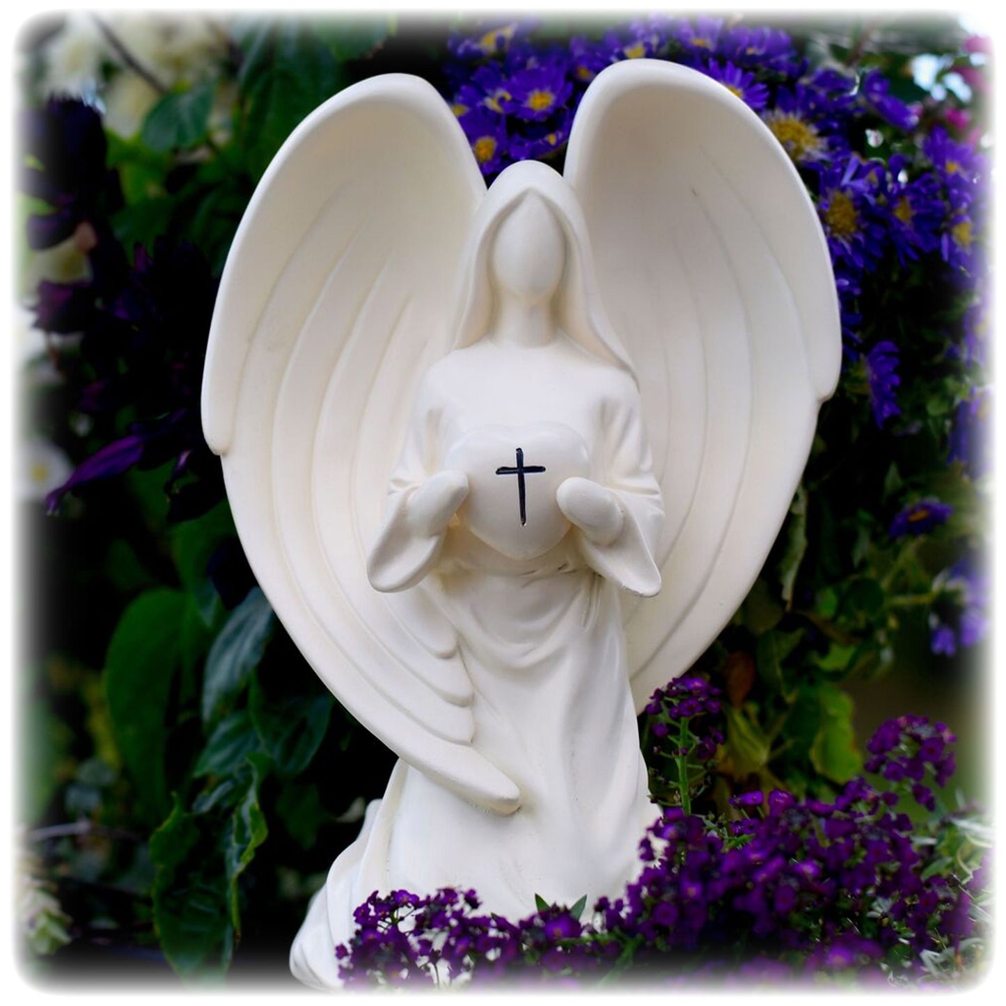 Christian Garden Gift Idea - Solar Powered Angel Statue