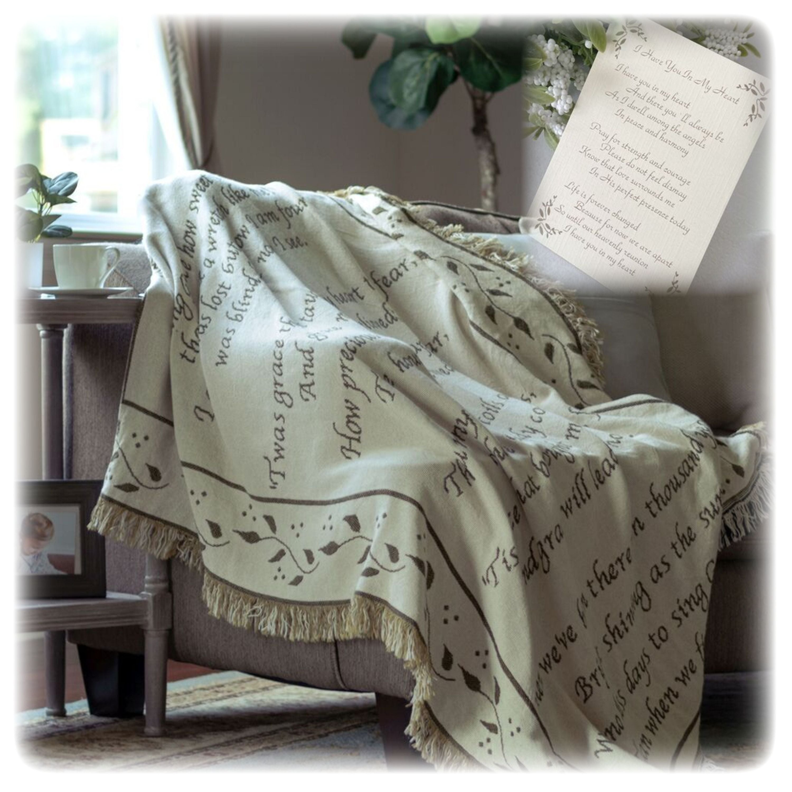 Sympathy blankets new arrivals