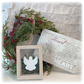 Farmhouse Vintage Angel Christmas Ornament, Memorial Sympathy Gift